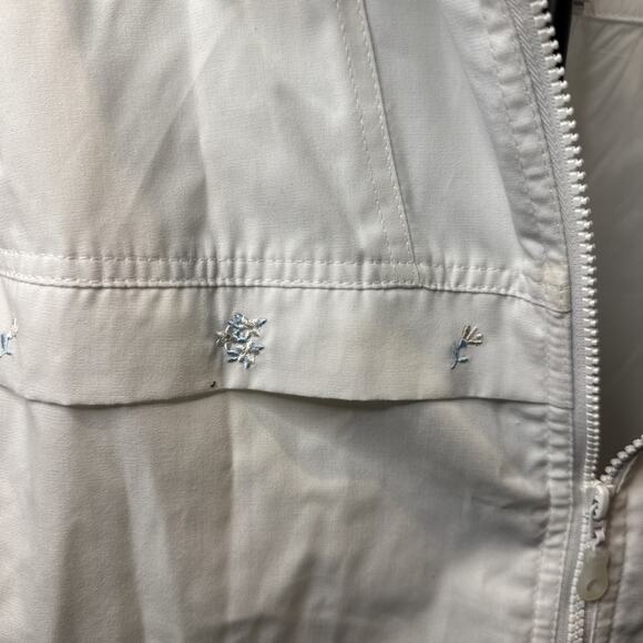 Innovations by Izzi Women’s Small Jacket Windbreaker Yellow White Gorpcore - Picture 4 of 6